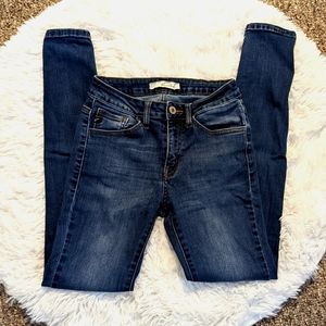KanCan Mid Rise Skinny Jeans, Size 3/25